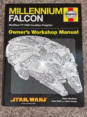 Star Wars Millennium Falcon Owner's Workshop Manual - Black, Yellow, White